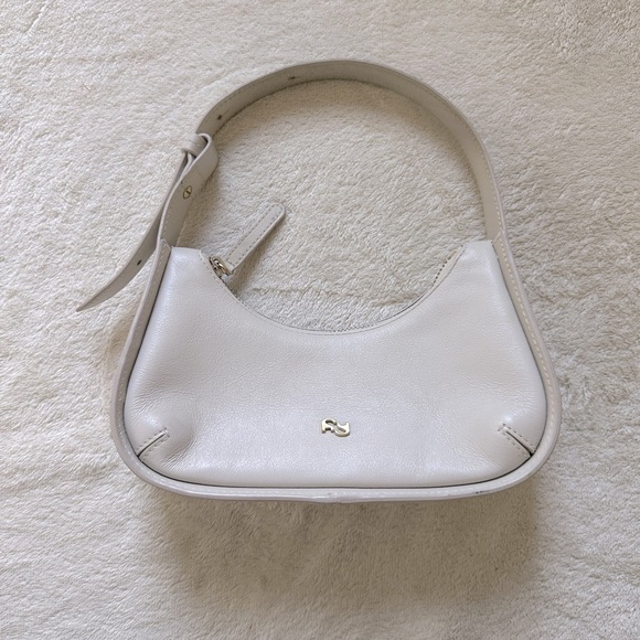 YUZEFI Mini Tempura Bag in White - Picture 6 of 12
